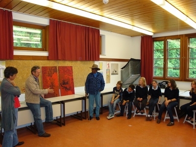 09.06.2011: KÜNSTLERWORKSHOP AN DER SCHULE SCHLOSS SALEM
