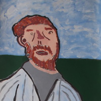 Vincent Namatjira OAM: Portrait of Vincent Van Gogh 2013